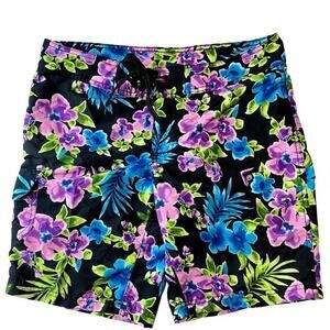 NWOT Kami Surf Hawaiian Flower Print Womens Size 4